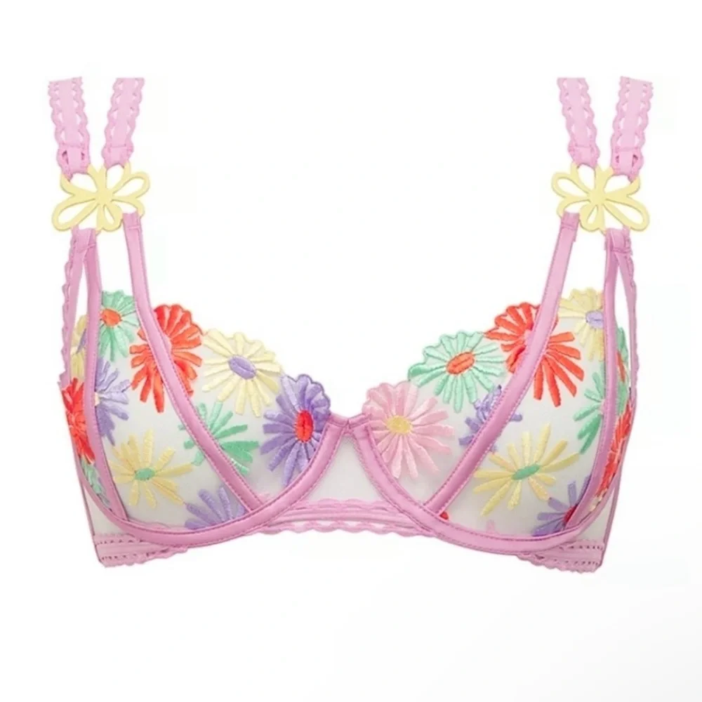 NWT XS For Love & Lemons Gia Underwire Bra - Picture 2 of 9